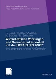 Cover von Wirtschaftliche Wirkungen und Besucherzufriedenheit mit der UEFA EURO 2008TM
