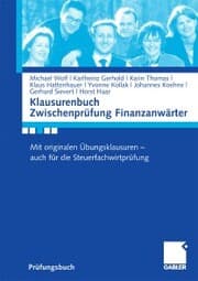 Cover von Klausurenbuch Zwischenprüfung Finanzanwärter