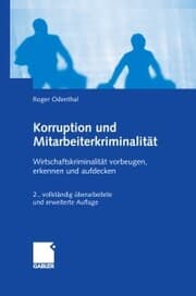 Cover von Korruption und Mitarbeiterkriminalität