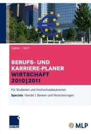 Cover von Gabler , MLP Berufs- und Karriere-Planer Wirtschaft 2010 , 2011