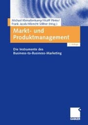 Cover von Markt- und Produktmanagement