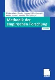 Cover von Methodik der empirischen Forschung
