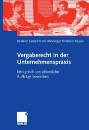 Cover von Vergaberecht in der Unternehmenspraxis