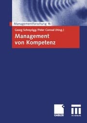 Cover von Management von Kompetenz