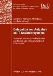 Cover von Delegation von Aufgaben an IT-Assistenzsysteme