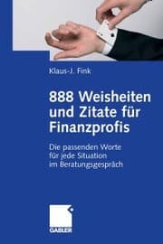 Cover von 888 Weisheiten und Zitate für Finanzprofis