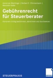 Cover von Gebührenrecht für Steuerberater