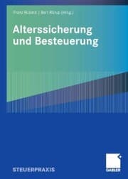 Cover von Alterssicherung und Besteuerung