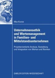 Cover von Unternehmensethik und Wertemanagement in Familien- und Mittelstandsunternehmen