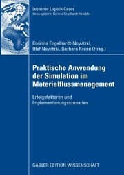 Cover von Praktische Anwendung der Simulation im Materialflussmanagement