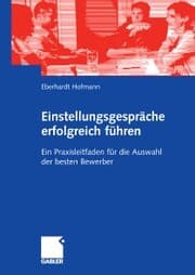 Cover von Einstellungsgespräche erfolgreich führen