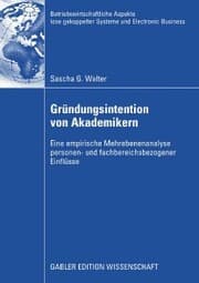 Cover von Gründungsintention von Akademikern