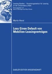 Cover von Loss Given Default von Mobilien-Leasingverträgen