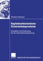 Cover von Kapitalmarktorientierte Sicherheitsäquivalente