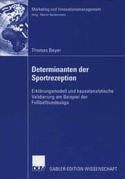Cover von Determinanten der Sportrezeption