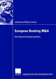 Cover von European Banking M&A
