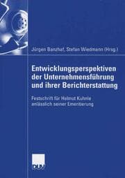 Cover von Entwicklungsperspektiven der Unternehmensführung und ihre Berichterstattung