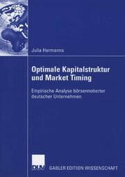 Cover von Optimale Kapitalstruktur und Market Timing