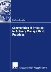 Cover von Communities of Practice to Actively Manage Best Practices