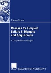 Cover von Reasons for Frequent Failure in Mergers and Acquisitions