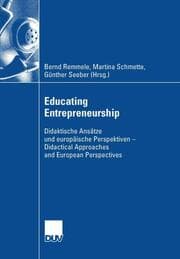 Cover von Educating Entrepreneurship