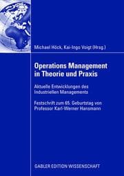 Cover von Operations Management