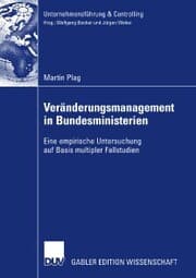 Cover von Veränderungsmanagement in Bundesministerien
