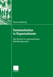 Cover von Kommunikation in Organisationen