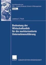 Cover von Bedeutung der Wirtschaftsethik für die marktorientierte Unternehmensführung