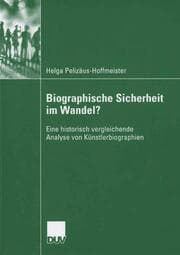 Cover von Biographische Sicherheit im Wandel?