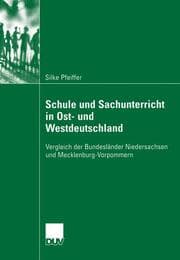 Cover von Schule und Sachunterricht in Ost- und Westdeutschland
