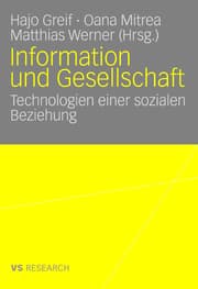 Cover von Information und Gesellschaft