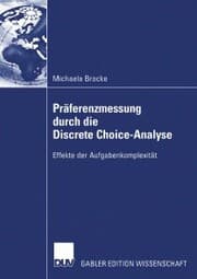 Cover von Präferenzmessung durch die Discrete Choice-Analyse
