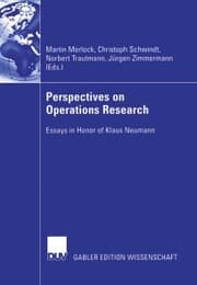 Cover von Perspectives on Operations Research