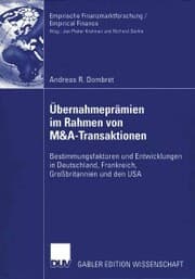 Cover von Übernahmeprämien im Rahmen von M&A-Transaktionen