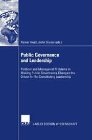 Cover von Public Governance and Leadership