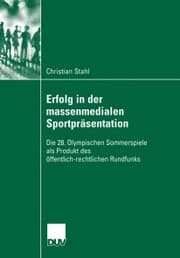 Cover von Erfolg in der massenmedialen Sportpräsentation
