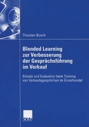 Cover von Blended Learning zur Verbesserung der Gesprächsführung im Verkauf