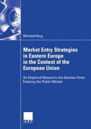 Cover von Market Entry Strategies in Eastern Europe in the Context of the European Union