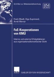 Cover von FuE-Kooperationen von KMU