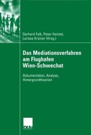 Cover von Das Mediationsverfahren am Flughafen Wien-Schwechat