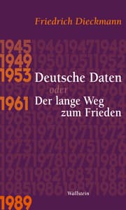 Cover von Deutsche Daten oder Der lange Weg zum Frieden