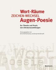 Cover von Wort-Räume, Zeichen-Wechsel, Augen-Poesie