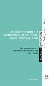 Cover von Die Kirchen und die Verbrechen im nationalsozialistischen Staat