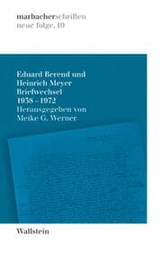 Cover von Briefwechsel 1938-1972