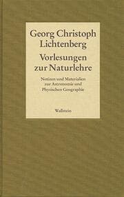 Cover von Vorlesungen zur Naturlehre. Notizen und Materialien zur Astronomie und Physischen Geographie