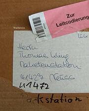 Cover von Thomas Kling. Zur Leitcodierung