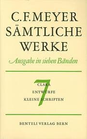 Cover von Clara, Entwürfe, Kleine Schriften