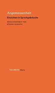 Cover von Angemessenheit