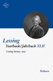 Cover von Lessing Yearbook/Jahrbuch XLII, 2015